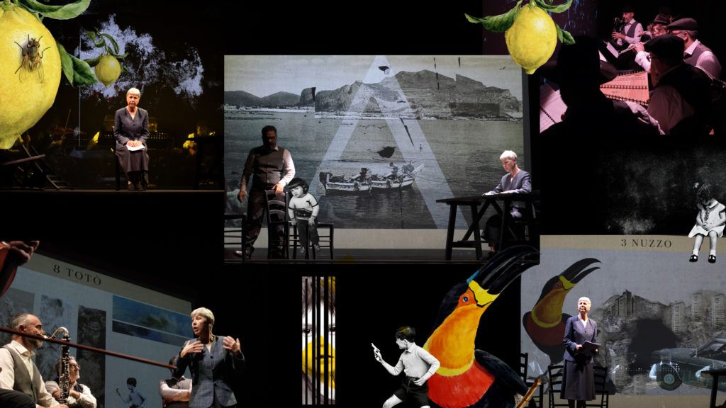 Collage di foto per Cosa nostra spiegata ai bambini