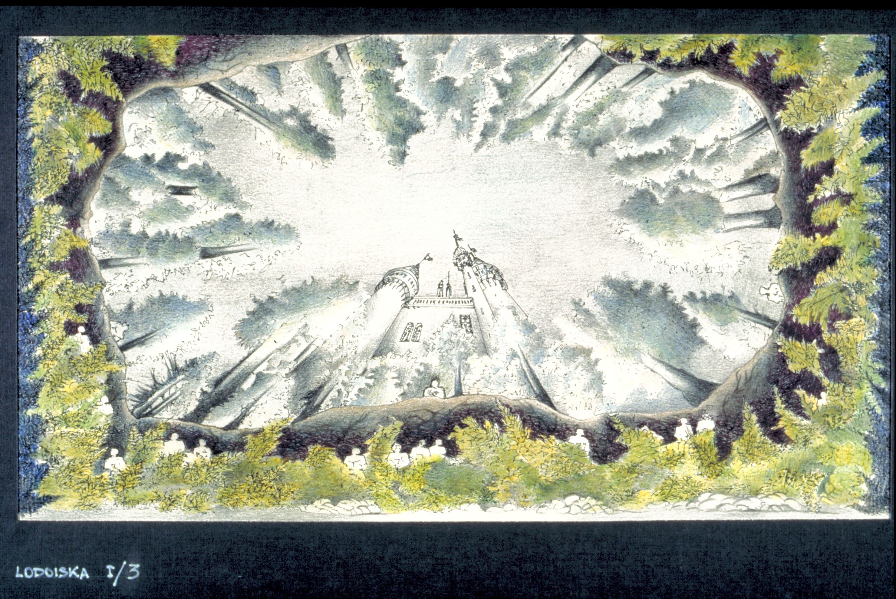 Bozzetto per Lodoiska