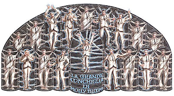 Bozzetto di Bersaglio su Molly bloom