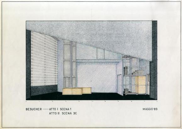 Bozzetto di Besucher 1989