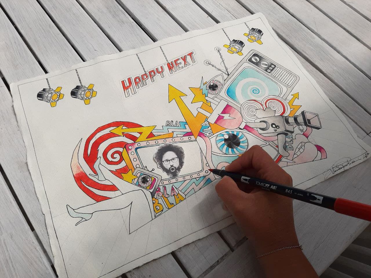 Disegno per Happy next