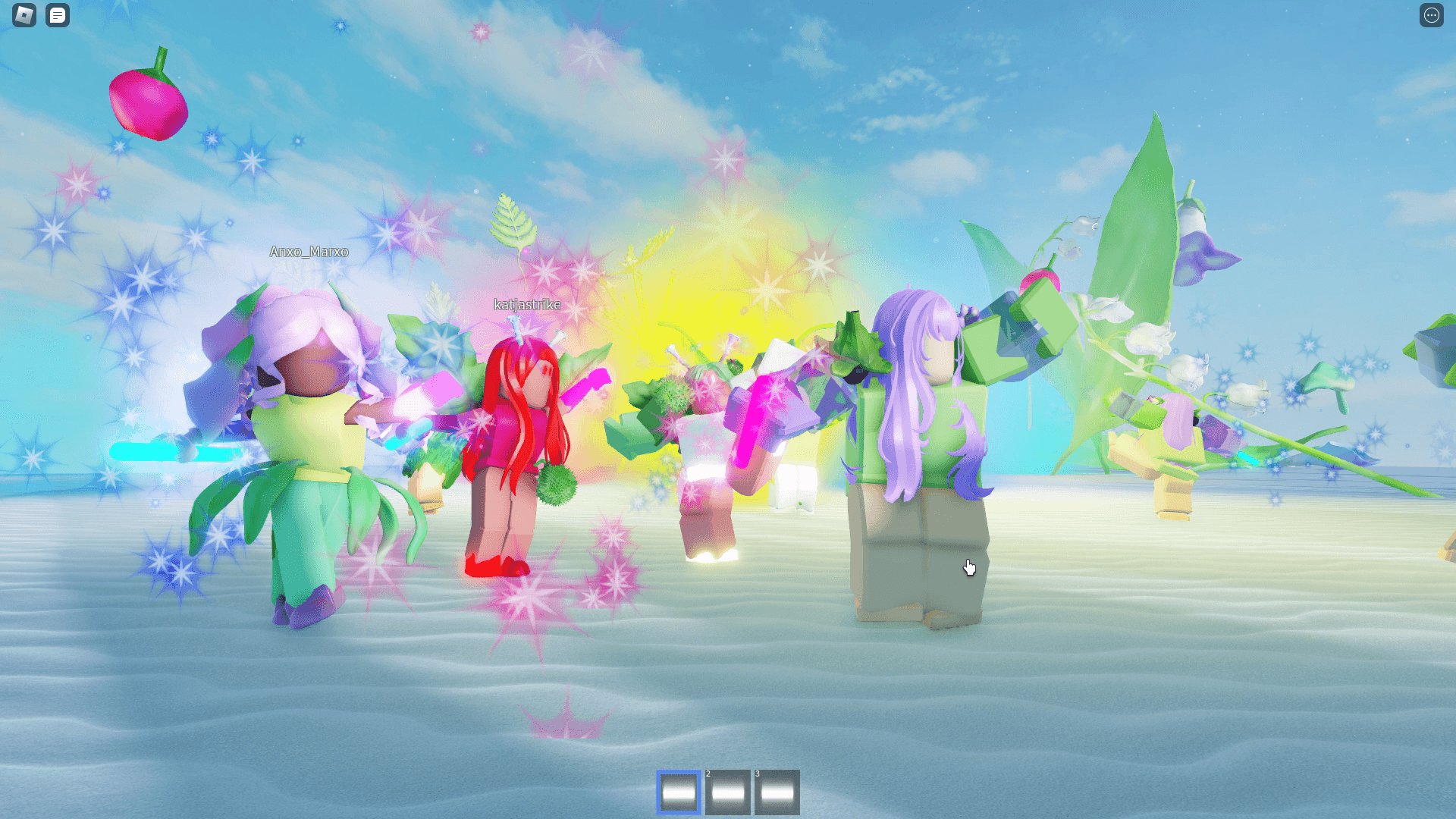 Screenshot dalla piattaforma Roblox per Toxic Garden (2022)