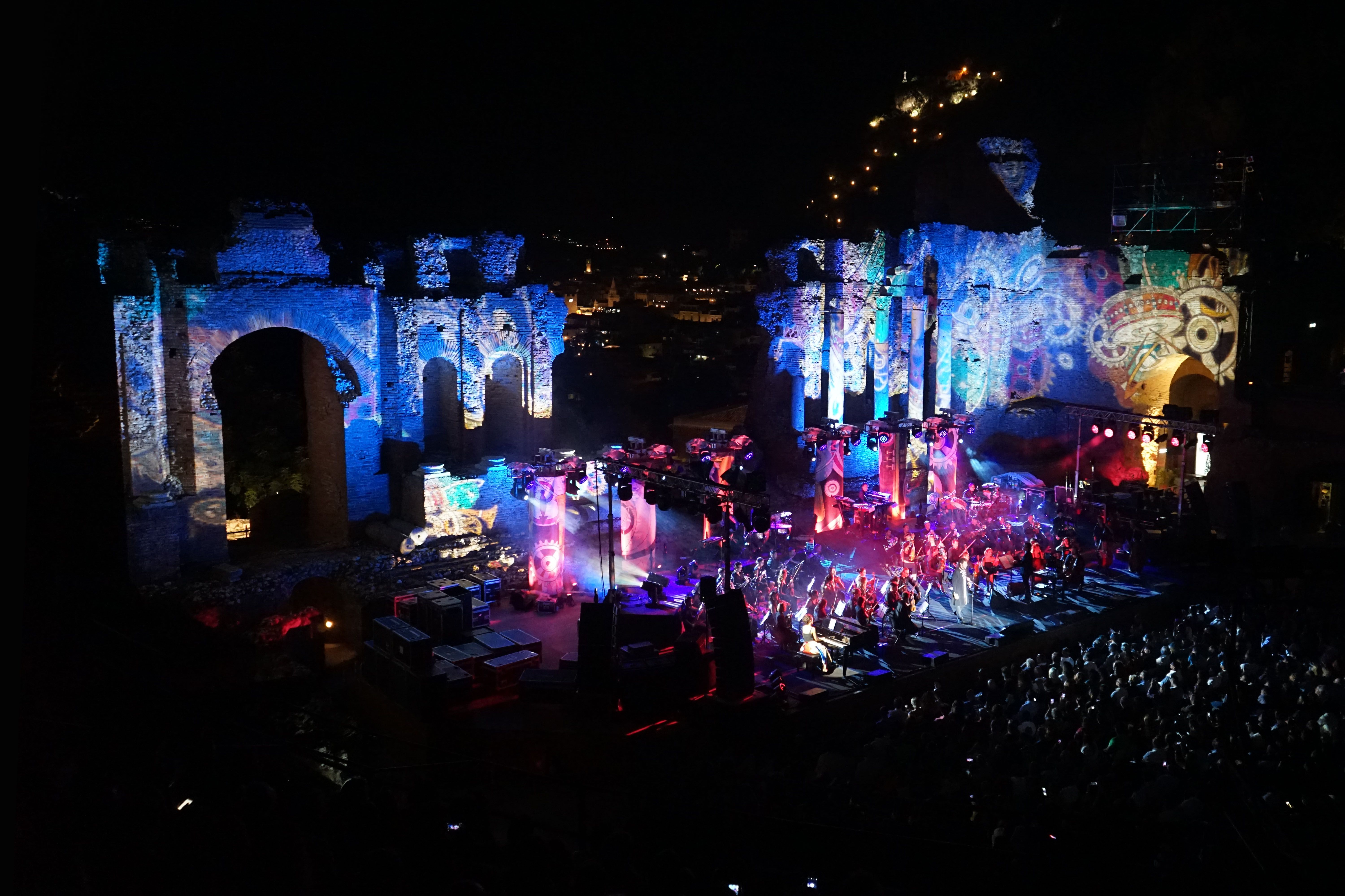 concerto di Max Gazzé alle Terme di Caracalla