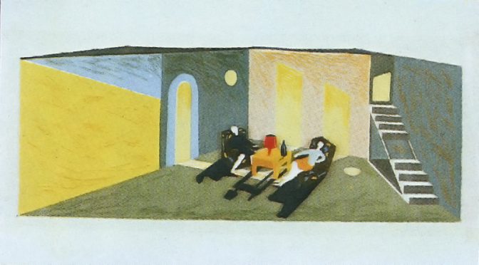 Bozzetto per Cuori strappati, 1983