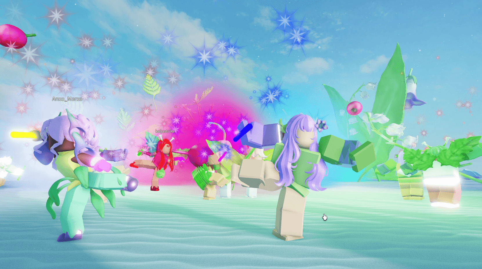 screenshot dalla piattaforma Roblox per Toxic garden