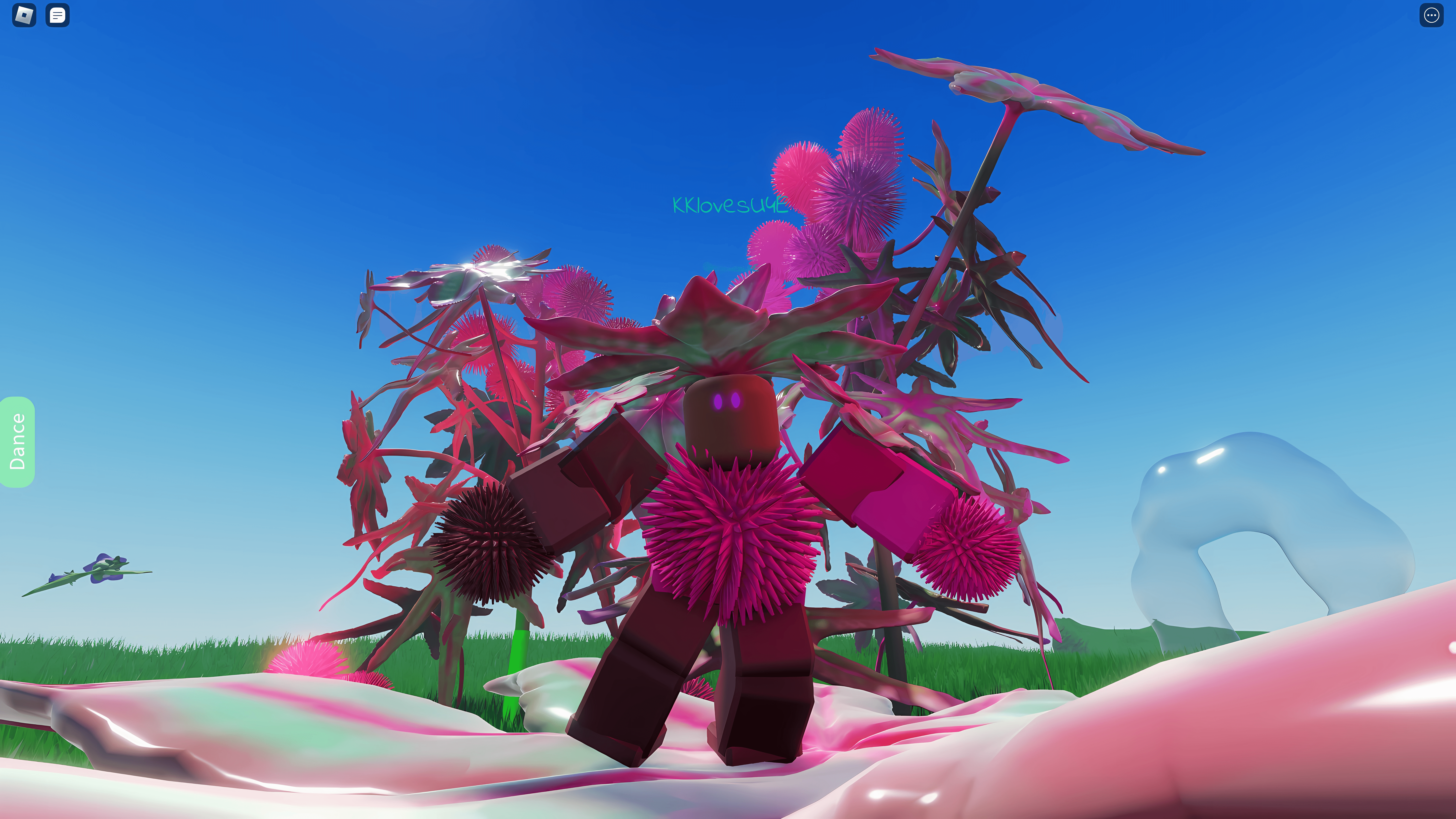 Screenshot dalla piattaforma Roblox per Toxic Garden (2022)