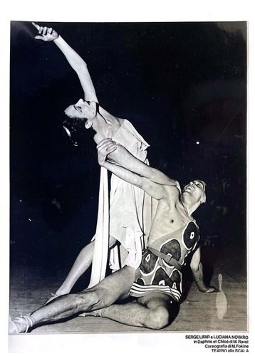  Daphnis et Chloé con Serge Lifar, Teatro alla Scala