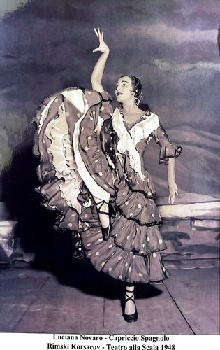 Capriccio spagnolo, Teatro alla Scala, 1948